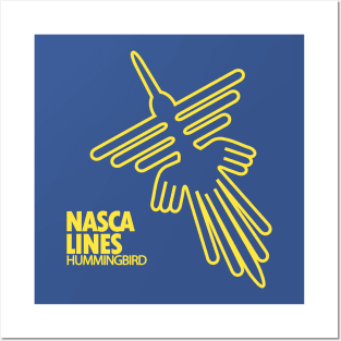 Nasca Lines: Hummingbird Posters and Art
